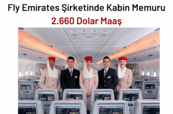 Fly Emirates Şirketinde Kabin Memuru – 2.660 Dolar Maaş