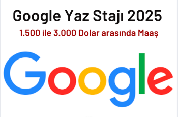 Google Yaz Stajı 2025 | Google Kariyer Fırsatı Google Yaz Stajı 2025 | Google Kariyer Fırsatı