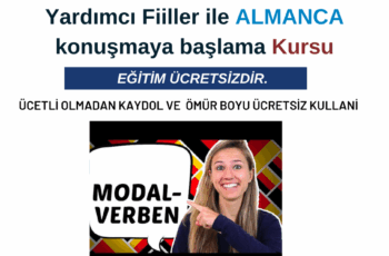 Yardımcı Fiiller ile Almanca konuşmaya başlayın – Ücretsiz Kurs Yardımcı Fiiller ile Almanca konuşmaya başlayın – Ücretsiz Kurs