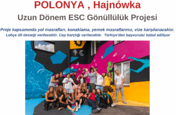 Polonya , Hajnówka ESC Gönüllülük Projesi Polonya , Hajnówka ESC Gönüllülük Projesi