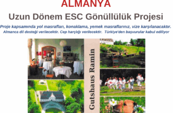 Almanya , Ramin Uzun Dönem Gönüllülük Projesi