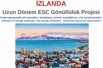 İzlanda Uzun Dönem ESC Gönüllülük Projesi