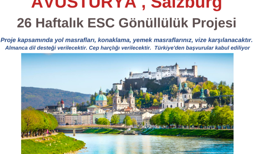 Avusturya , Salzburg 26 Haftalık ESC Gönüllülük Projesi img
