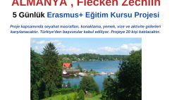 Almanya , Flecken Zechlin 5 Günlük Erasmus+ Eğitim Kursu Almanya , Flecken Zechlin 5 Günlük Erasmus+ Eğitim Kursu