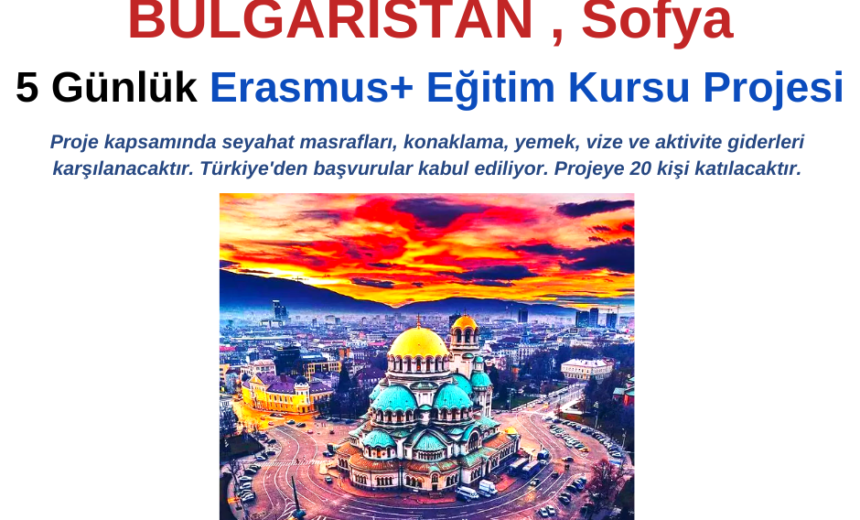 Bulgaristan , Sofya 5 Günlük Erasmus+ Eğitim Kursu img