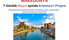 Makedonya 7 Günlük Gençlik Değişimi Projesi Makedonya 7 Günlük Gençlik Değişimi Projesi