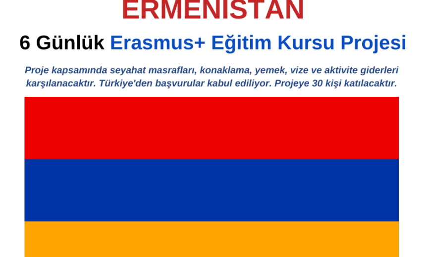Ermenistan 6 Günlük Erasmus+ Eğitim Kursu img