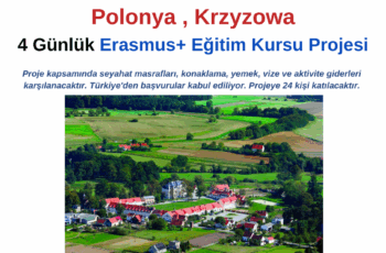 Polonya , Krzyzowa 4 Günlük Erasmus+ Eğitim Kursu Projesi Polonya , Krzyzowa 4 Günlük Erasmus+ Eğitim Kursu Projesi
