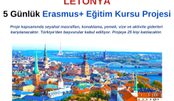 Letonya 5 Günlük Erasmus+ Eğitim Kursu Letonya 5 Günlük Erasmus+ Eğitim Kursu
