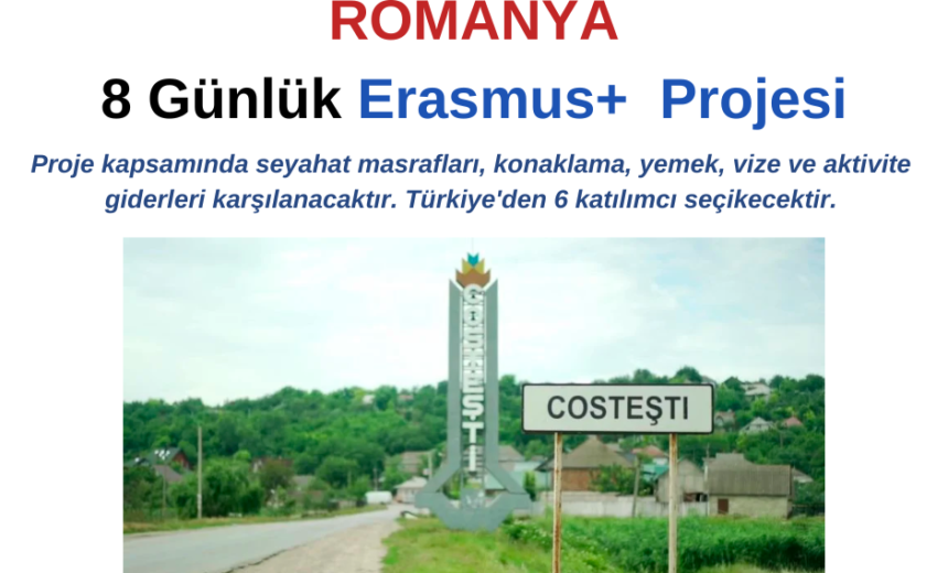 Romanya 8 Günlük Erasmus+ Projesi img