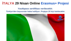 İtalya 29 Nisan Online Eğitim Kursu İtalya 29 Nisan Online Eğitim Kursu