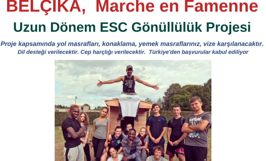 Belçika , Marche en Famenne – Uzun Dönem Gönüllülük Projesi img