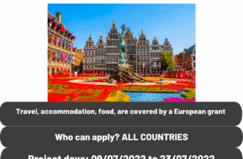 2 Weeks Erasmus+ Project in July , BELGIUM