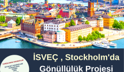 İsveç , Stockholm Gönüllülük Projesi