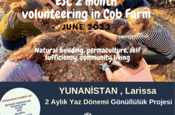 Yunanistan , Larissa 2 Aylık Yaz Dönemi Gönüllülük Projesi