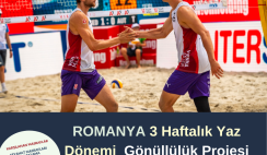 Romanya 3 Haftalık Erasmus+ Projesi