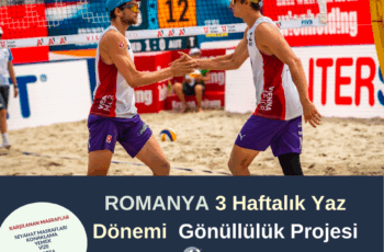 Romanya 3 Haftalık Erasmus+ Projesi