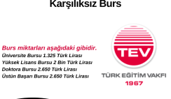 TEV 2022 Burs Başvuru Duyurusu
