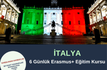 İtalya , Sermugnano 6 Günlük Erasmus+ Eğitim Kursu