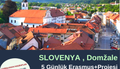 Slovenya , Domžale 5 Günlük Erasmus Eğitim Kursu