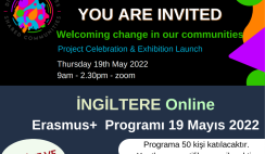 İngiltere – Online Erasmus+ Programı 19 Mayıs