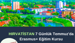 Hırvatistan Temmuz’da 7 Günlük Erasmus+ Projesi
