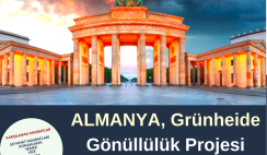 Almanya , Grünheide Gönüllülük Projesi
