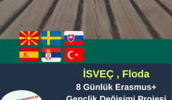 İsveç , Floda 8 Gün Erasmus+ Gençlik Değişimi