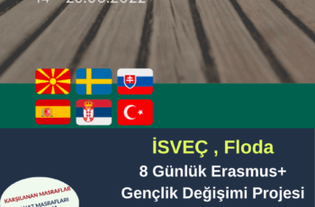 İsveç , Floda 8 Gün Erasmus+ Gençlik Değişimi
