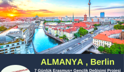Almanya , Berlin 7 Günlük Gençlik Değişimi