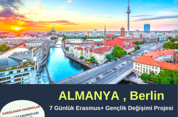 Almanya , Berlin 7 Günlük Gençlik Değişimi
