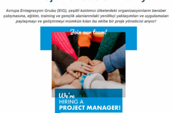 AB Proje Yöneticisi İş İlanı – EİG