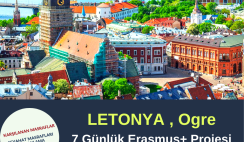 Letonya, Ogre 7 Günlük Erasmus+ Projesi Letonya, Ogre 7 Günlük Erasmus+ Projesi