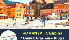Romanya , Campina 7 Günlük Erasmus+ Projesi Romanya , Campina 7 Günlük Erasmus+ Projesi