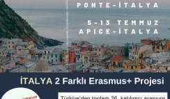 İtalya 2 Farklı Erasmus+ Projesi