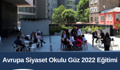 Avrupa Siyaset Okulu Güz 2022 Eğitimi – Masraflar Karşılanıyor