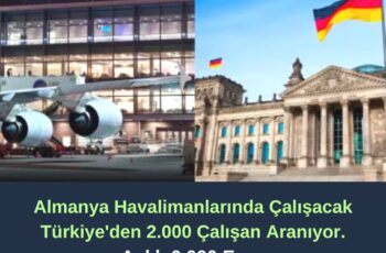 Almanya Havalimanı İşçi Alımı Hakkında Detaylar