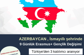 Azerbaycan , Ismayıllı 9 Günlük Erasmus+ Gençlik Değişimi