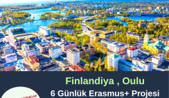Finlandiya , Oulu 6 Günlük Erasmus+ Eğitim Kursu
