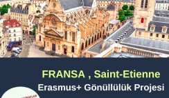 Fransa , Saint-Etienne Gönüllülük Projesi