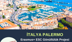 İtalya , Palermo 10 Aylık ESC Gönüllülük Projesi