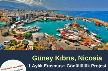 Güney Kıbrıs , Nicosia 1 Aylık ESC Gönüllülük Projesi
