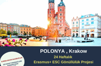 Polonya , Krakow 24 Haftalık Gönüllülük Projesi
