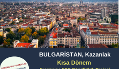 Bulgaristan , Kazanlak Kısa Dönem Gönüllülük Projesi