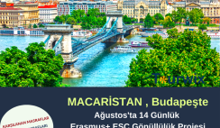 Macaristan , Budapeşte Ağustosta 14 Günlük Gönüllülük Projesi