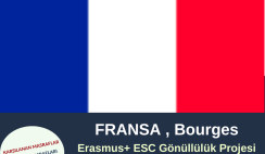 Fransa , Bourges Gönüllülük Projesi