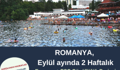Romanya , Eylül’de 2 Haftalık Gönüllülük Projesi