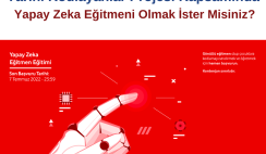 Yarını Kodlayanlar Projesi Yapay Zeka Eğitmeni Olmak İster Misiniz?