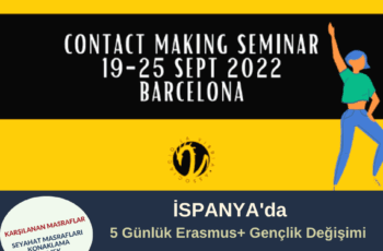 İspanya 5 Günlük Erasmus+ Gençlik Değişimi