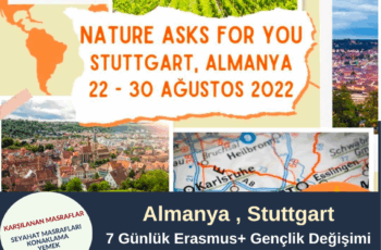 Almanya , Stuttgart 7 Günlük Gençlik Değişimi